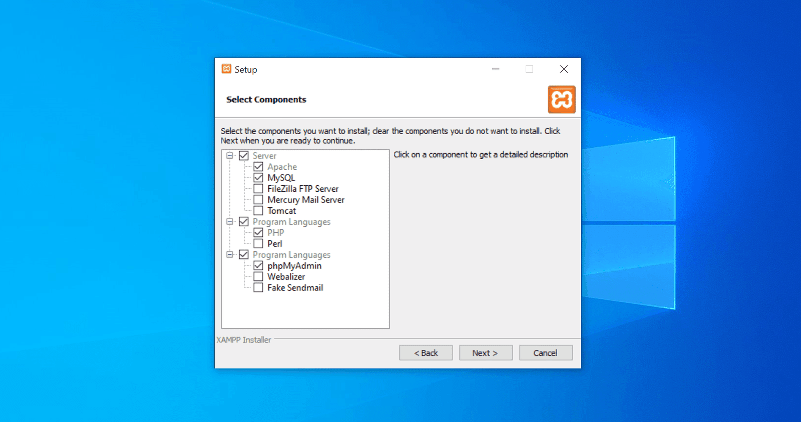 Step by Step guide of Installing Xampp in computer Step 2