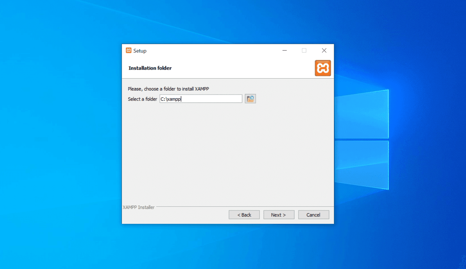 Step by Step guide of Installing Xampp in computer Step 3